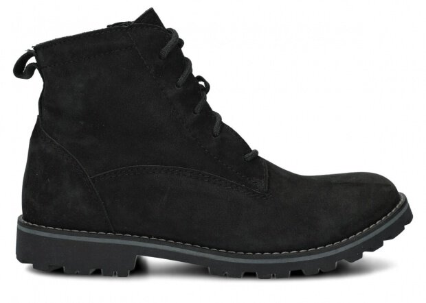 Hiking boot women NAGABA 349 black samuel leather