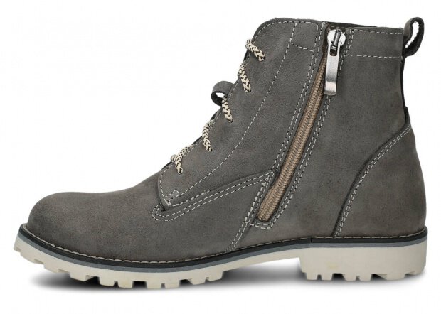Hiking boot women NAGABA 349 grey samuel leather