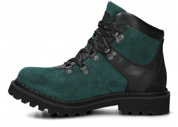 Ankle boot NAGABA 621 emerald velours leather