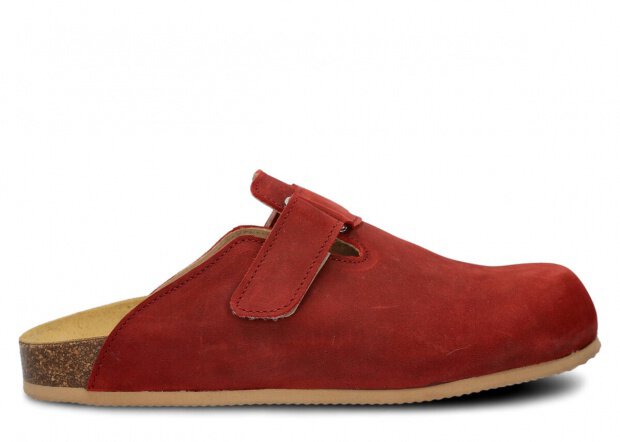 Profiled Slides NAGABA 018 red crazy leather s.  38-46