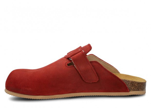 Profiled Slides NAGABA 018 red crazy leather s.  38-46