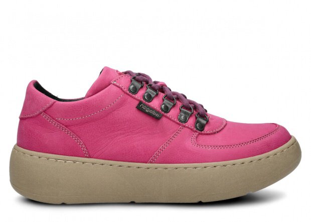 Shoe NAGABA 314 pink rustic leather