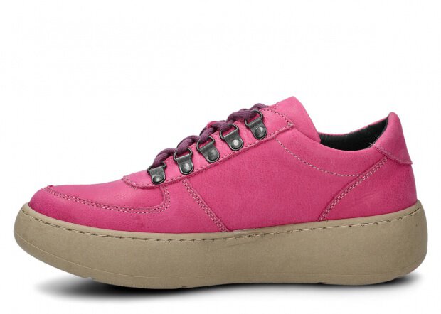 Shoe NAGABA 314 pink rustic leather