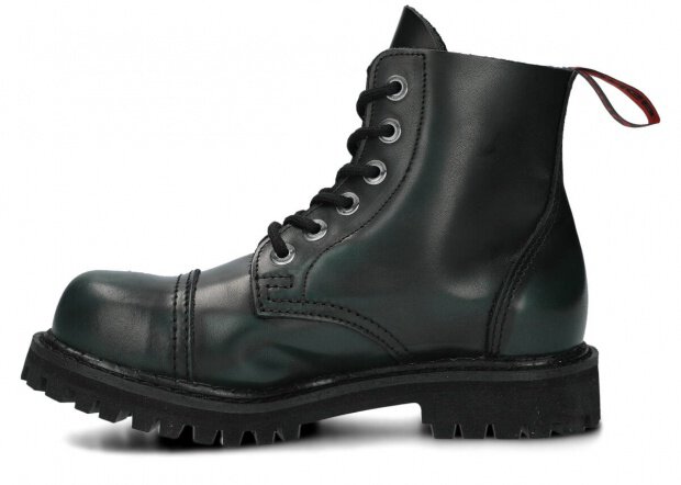 Combat booty NAGABA 6H green-black kabir leather