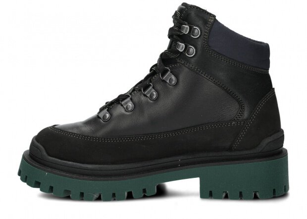 YOUTH BOOT NAGABA 287 BLACK  BLUE + FELT - 37