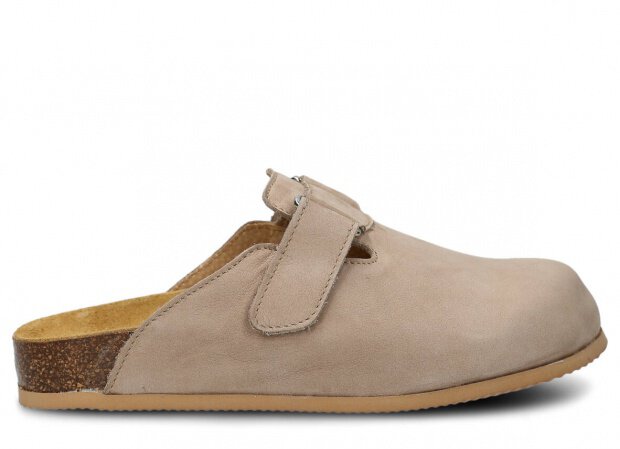 Profiled Slides NAGABA 018 beige samuel leather s.  38-46