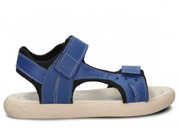 Women's sandal NAGABA 025 navy blue daikiri leather