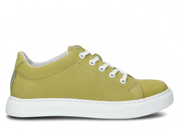 Shoe NAGABA 607 pistachio campari leather