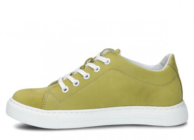 Shoe NAGABA 607 pistachio campari leather