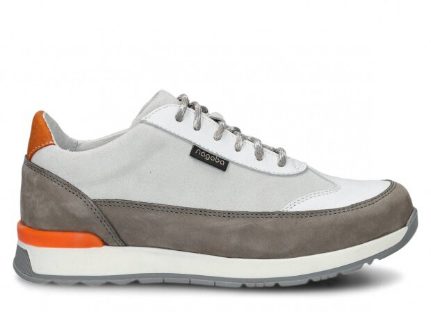 SHOE NAGABA 606 GREY SAMUEL LEATHER - 37