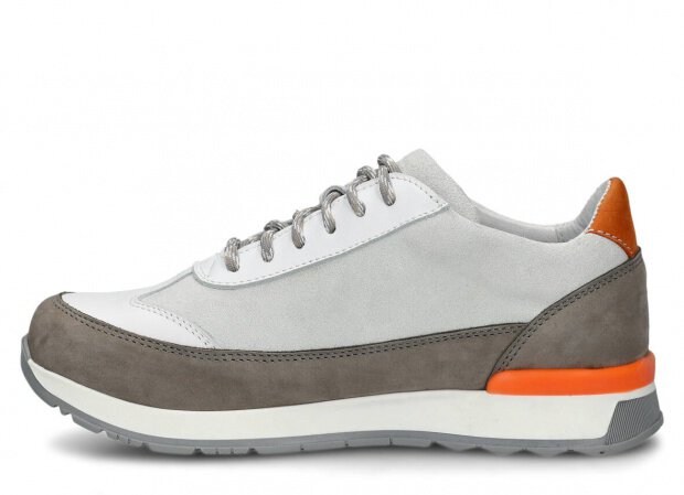 SHOE NAGABA 606 GREY SAMUEL LEATHER - 37