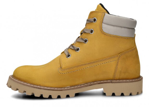 Hiking boot NAGABA 472 yellow crazy leather
