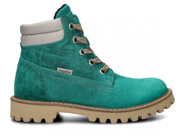 Hiking boot NAGABA 472 emerald crazy leather