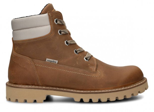 Hiking boot NAGABA 472 brown crazy leather