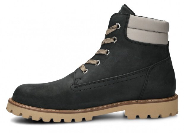 Hiking boot NAGABA 472 black crazy leather