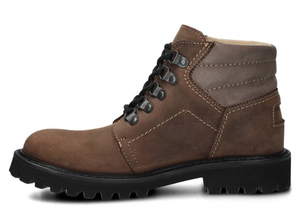 Hiking boot - NAGABA 1121  olive crazy leather