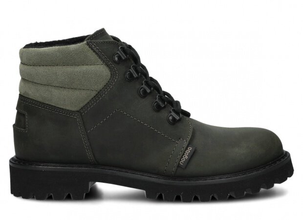 Hiking boot - NAGABA 1121 khaki crazy leather