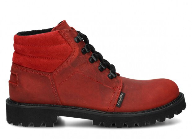 Hiking boot - NAGABA 1121 red crazy leather