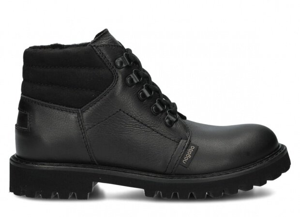 Hiking boot - NAGABA 1121 black lico leather