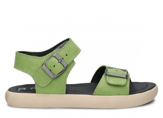 Youth shoes sandal NAGABA 026 pistachio parma leather