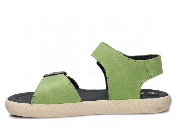 Youth shoes sandal NAGABA 026 pistachio parma leather
