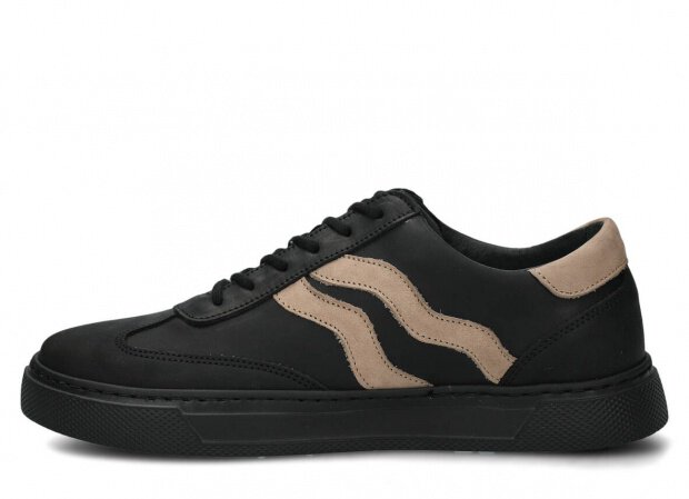 MEN SHOES MODEL 461 BLACK CRAZY - SIZE 42