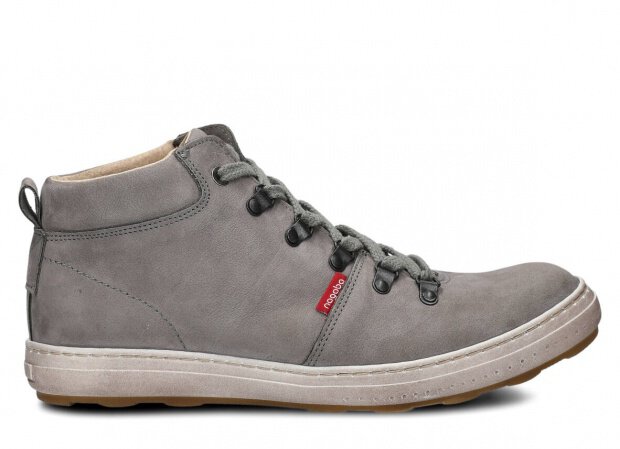 Men's ankle boot NAGABA 418 grey samuel leather