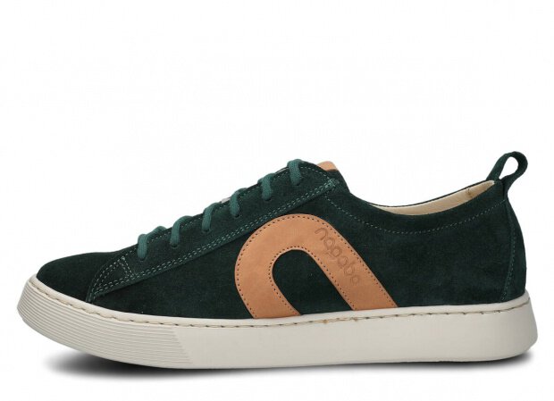 Shoe NAGABA 611 emerald velours leather