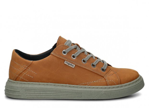 Men's shoe NAGABA 412 brown crazy leather