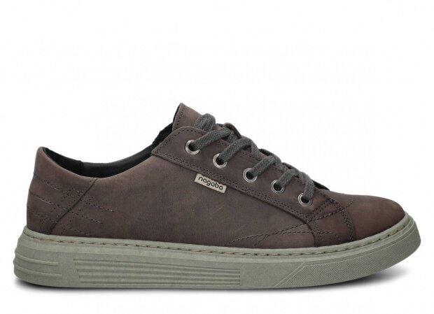 Men's shoe NAGABA 412 graphite crazy leather