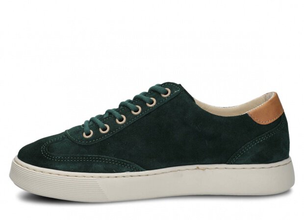 Shoe NAGABA 612 emerald velours leather