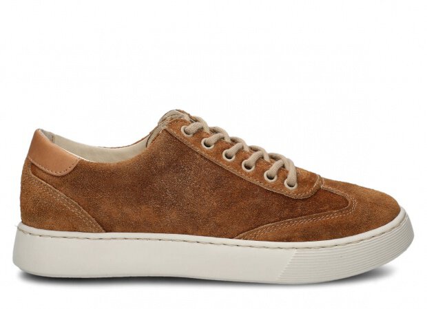 Shoe NAGABA 612 ginger velours wax leather