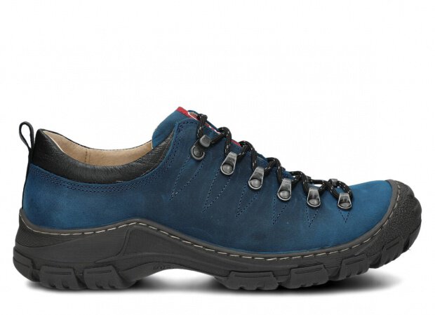 Men's trekking shoe NAGABA 444 cobalt crazy leather