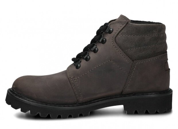 Hiking boot - NAGABA 1121 graphite crazy leather