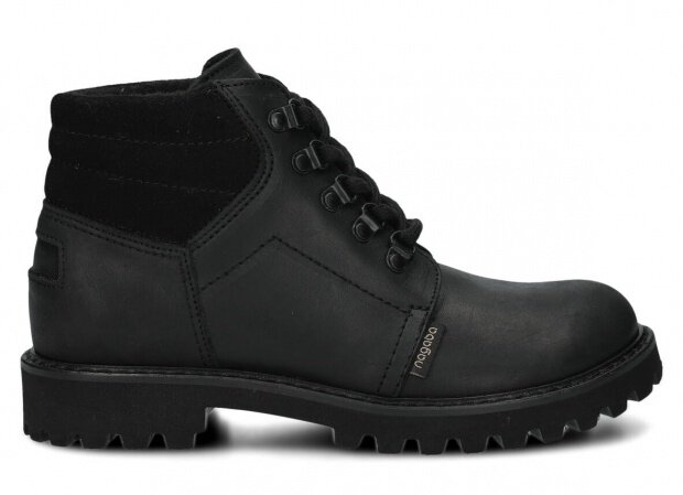 Hiking boot - NAGABA 1121 black crazy leather