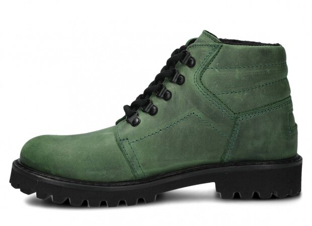 Hiking boot - NAGABA 1121 green crazy leather