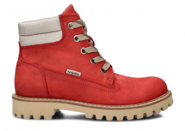 Hiking boot NAGABA 622 red crazy leather
