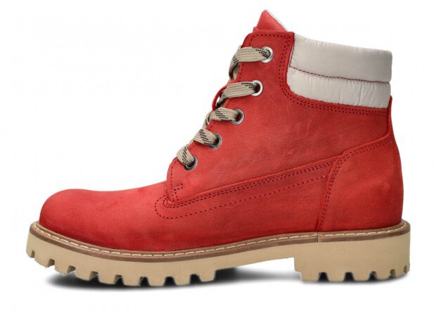 Hiking boot NAGABA 622 red crazy leather