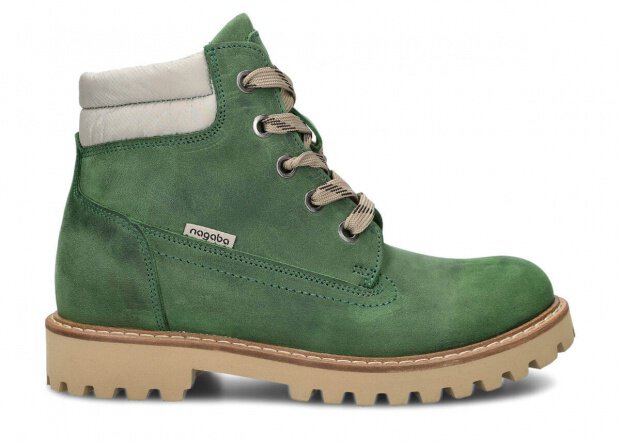 Hiking boot NAGABA 622 green crazy leather