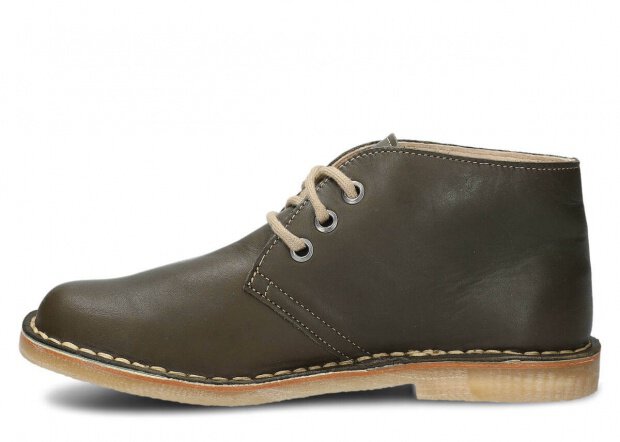 Ankle boot NAGABA 082 khaki sovage leather