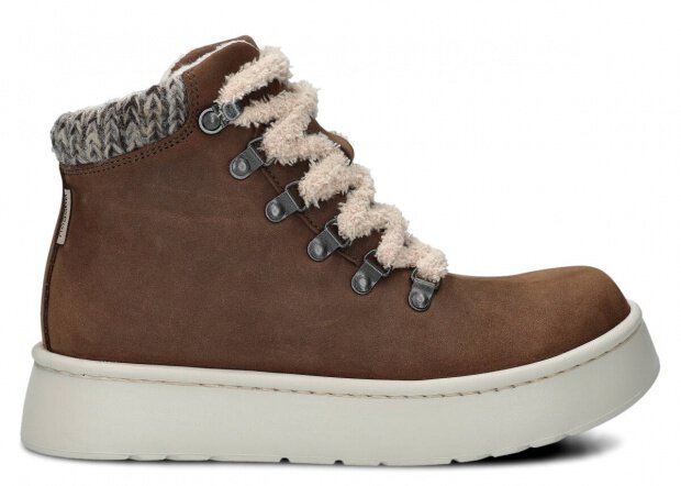 Women's ankle boot 283 olive crazy leather