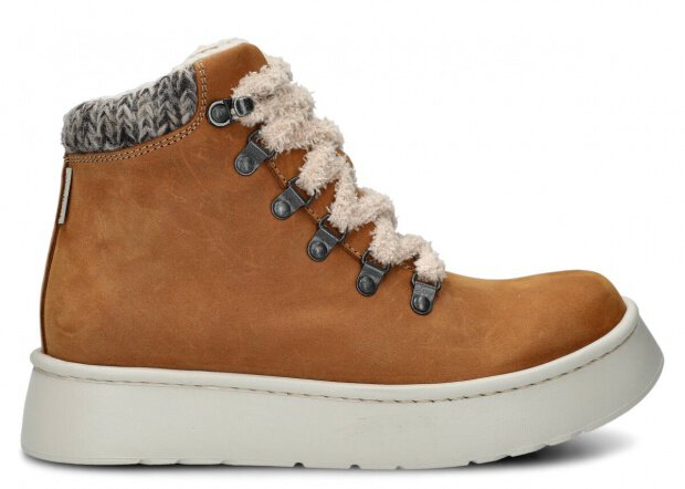 Women's ankle boot 283 brown crazy leather