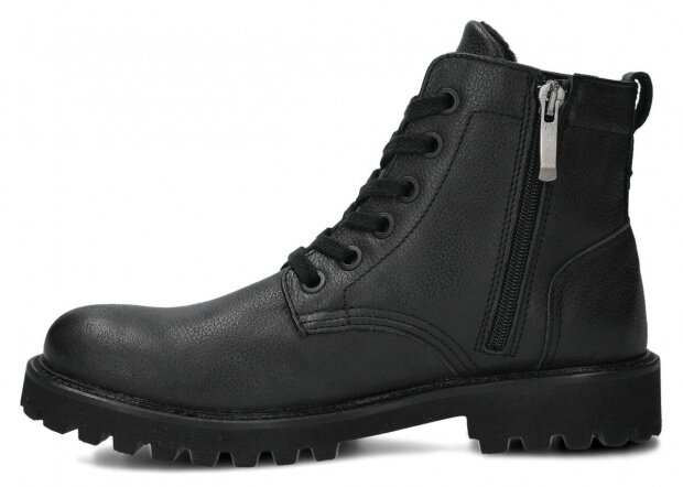 Hiking boot NAGABA 0941 black rustic leather