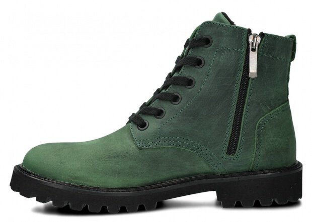 Hiking boot NAGABA 0941 green crazy leather