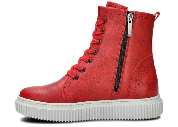 Ankle boot NAGABA 3931 red cloud leather