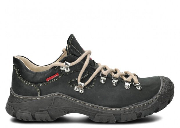 Men's trekking shoe NAGABA 055 anthracite crazy leather