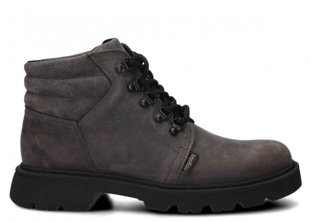 Hiking boot NAGABA 1122 graphite crazy leather