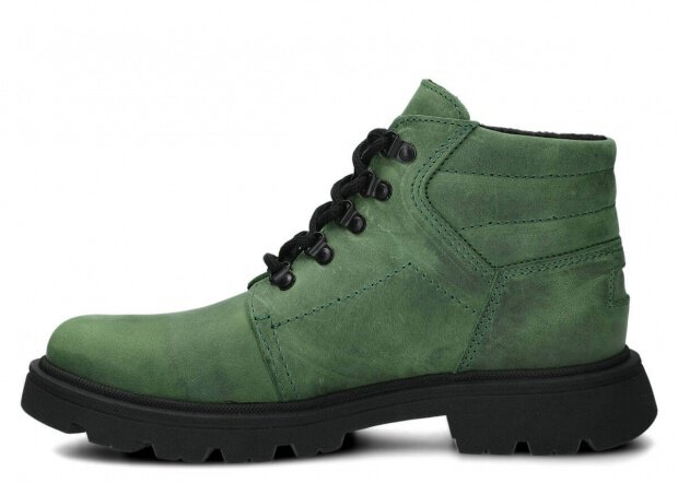 Hiking boot NAGABA 1122 green crazy leather