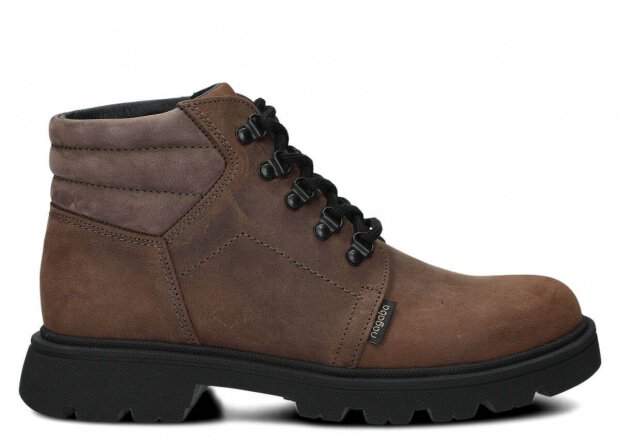 Hiking boot NAGABA 1122 olive crazy leather