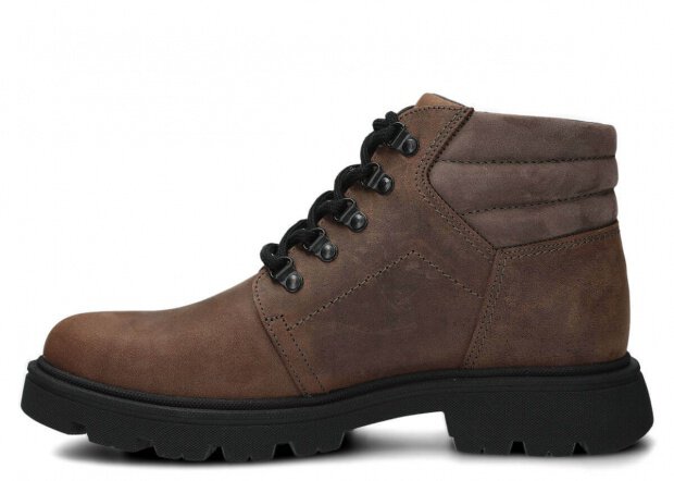 Hiking boot NAGABA 1122 olive crazy leather
